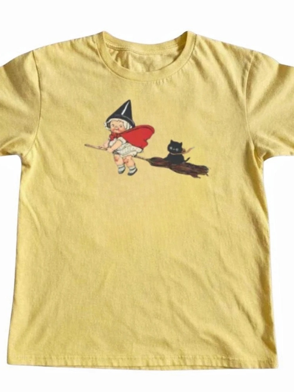 Yellow Graphic Tee